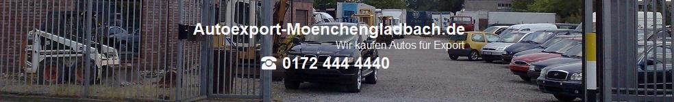 Auto Export Mönchengladbach